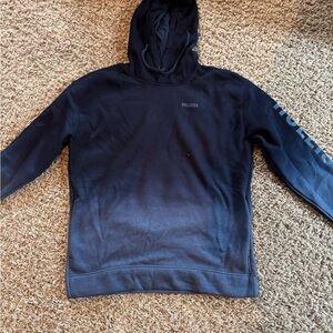 Hollister Men's Dark Blue Hoodie